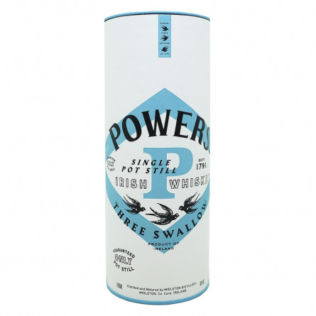 Виски Powers Three Swallow 40% 0.7л в коробке slide 1