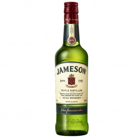 Віскі Jameson 40% 0,5л slide 1