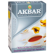 Чай чорний Akbar Earl Grey 100г mini slide 1