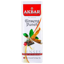 Чай трав'яний Akbar Ginseng punch 15шт 30г mini slide 1