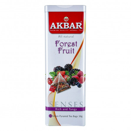 Чай трав'яний Akbar Forest fruit 15шт 30г