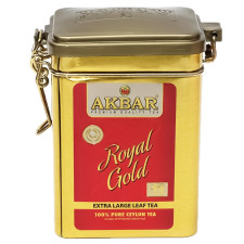 Чай чорний Akbar Royal Gold крупнолистовий розсипний 80г mini slide 1