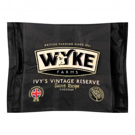 Сир Wyke Farms Ivy's Vintage Reserve Чеддер напівтвердий 58,84% 200г