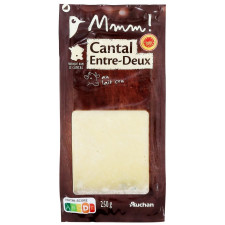 Сир Ашан Ммм! Cantal Entre-Deux 250г mini slide 1