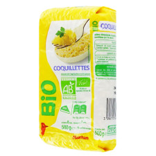 Макаронні вироби Auchan Bio равлики 500г mini slide 1