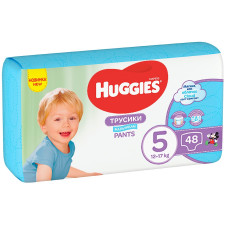 Трусики-подгузники Huggies Pants 5 Mega 13-17 кг для мальчиков 48 шт mini slide 1