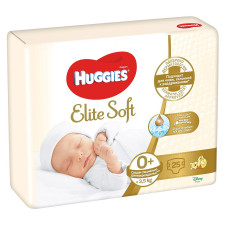 Підгузники Huggies Elite Soft 0+ <3,5кг 25шт mini slide 1