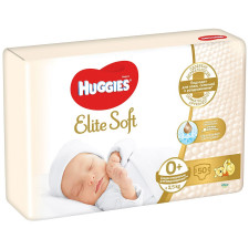 Підгузки Huggies Elite Soft 0+ до 3,5кг 50шт mini slide 1