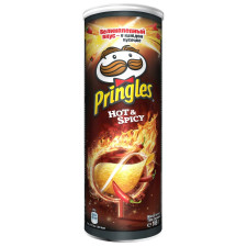 Чипсы Pringles Hot & Spicy картофельные 165г mini slide 1