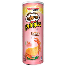 Чіпси Pringles картопляні зі смаком краба 165г mini slide 1