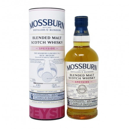 Виски Mossburn Speyside 46% 0.7л