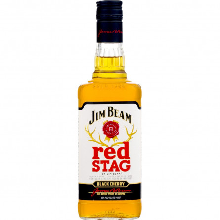 Віскі Jim Beam Red Stag Black Cherry 32,5% 0,7л slide 1