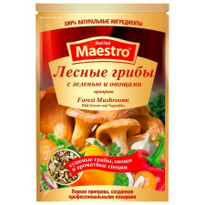 Приправа Red Hot Maestro лісові гриби із зеленню та овочами 25г mini slide 1