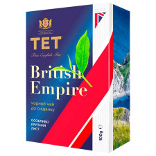 Чай чорний ТЕТ Британська Імперія 100г mini slide 1
