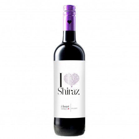 Вино I heart Shiraz червоне напівсухе 12,5% 0,75л​​ slide 1