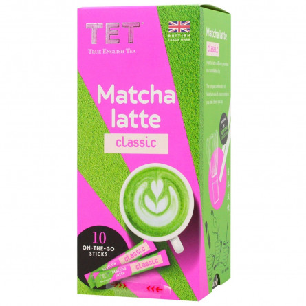 Напиток ТЕТ Matcha latte на основе зеленого чая 10шт*10г