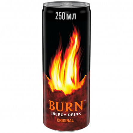 Напій Burn Класичний енергетичний безалкогольний сильногазований 250мл slide 1