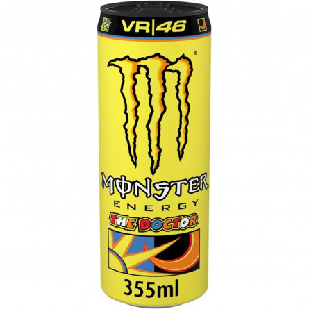 Напій енергетичний Monster Energy The Doctor сильногазований 355мл