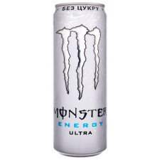 Напій енергетичний Monster Energy Ultra Zero сильногазований безалкогольний 0,355л mini slide 1