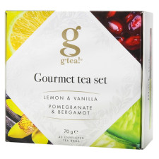 Набор чая G`tea! Gourmet 40шт*1,75г mini slide 1