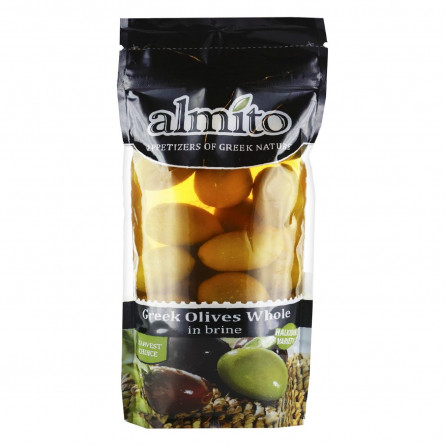 Оливки Almito грецькі з кісточкою в розсолі 250мл