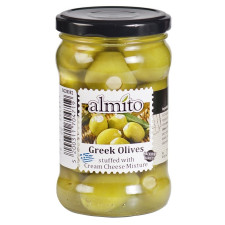 Оливки Almito с начинкой из сливочного сыра 270г mini slide 1