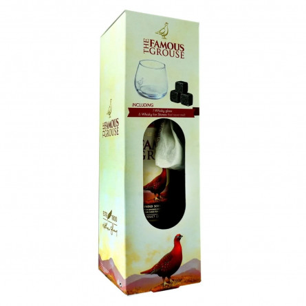 Виски The Famous Grouse 0,7л + стакан