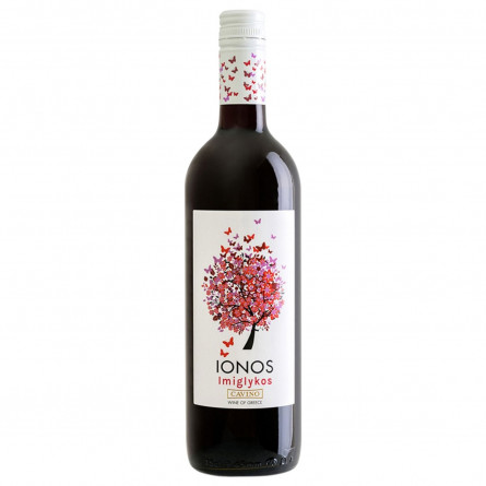 Вино Cavino Ionos красное полусладкое 11% 0,75л slide 1