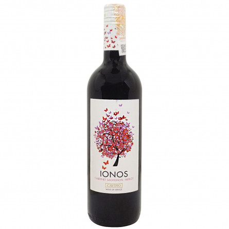 Вино Cavino Ionos красчное сухое 12% 0,75л