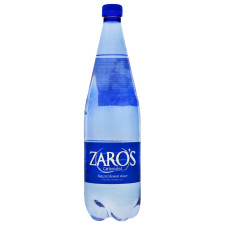 Вода мінеральна Zaros газована 1л mini slide 1