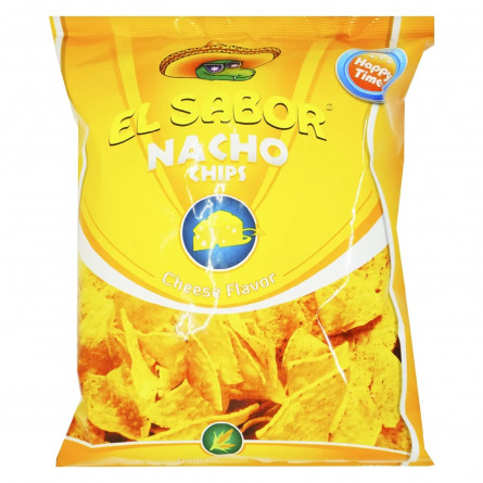 Чіпси начос El Sabor зі смаком сиру 100г slide 1