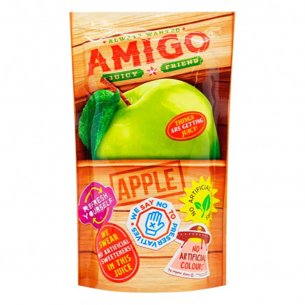 Напій соковмісний Amigo яблуко 200мл