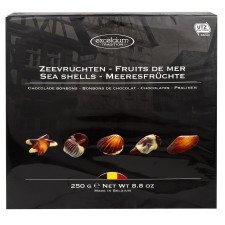 Цукерки Excelcium tradition Sea Shells шоколадні асорті 250г mini slide 1