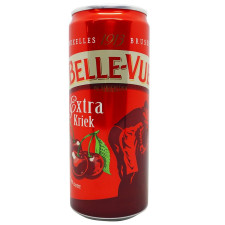 Пиво Belle-Vue Extra Kriek полутемное ж/б 4,1% 0,33л mini slide 1
