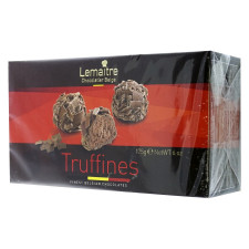 Трюфелі шоколадні Lemaitre Truffines з пластівцями та какао 175г mini slide 1