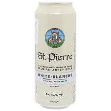Пиво St.Pierre Blanche светлое нефильтрованное 5% 0,5л mini slide 1