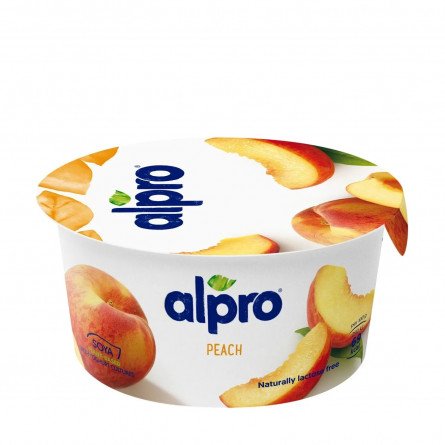 Продукт ферментированный соевый Алпро с персиком 150г slide 1