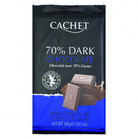 Шоколад Cachet темний 70% 300г