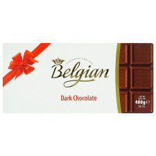 Шоколад чорний Belgian 400г mini slide 1