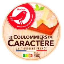 Сир Ашан Le Coulommiers de Caractere м'який 50% 350г mini slide 1