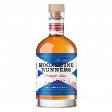 Виски Moonshine Runners 40% 0.7л