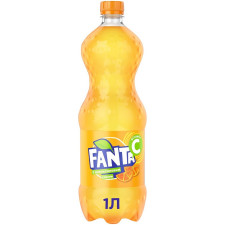 Напій Fanta з апельсиновим соком безалкогольний сильногазований 1л mini slide 1