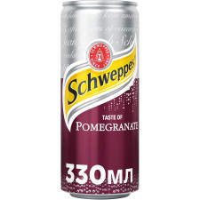 Напиток Schweppes Гранат безалкогольный сильногазированный 330мл mini slide 1