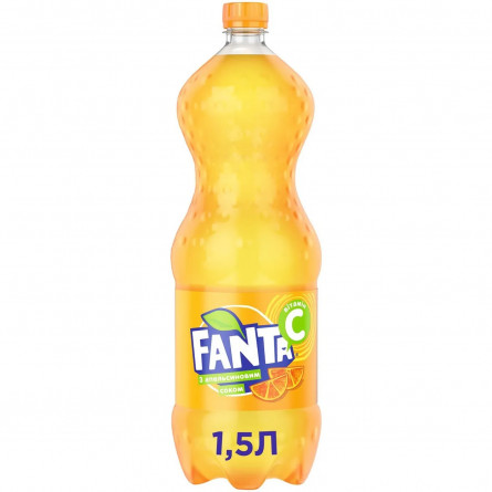 Напій газований Fanta Апельсин сокомісткий 1,5л slide 1