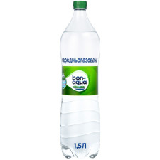 Вода BonAqua природна питна середньогазована 1,5л mini slide 1