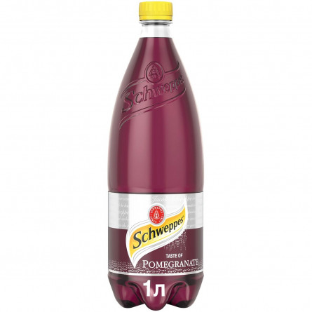 Напиток Schweppes Гранат безалкогольный сильногазированный 1л