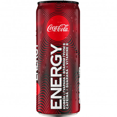 Напій енергетичний Coca-Cola Energy сильногазований 250мл slide 1
