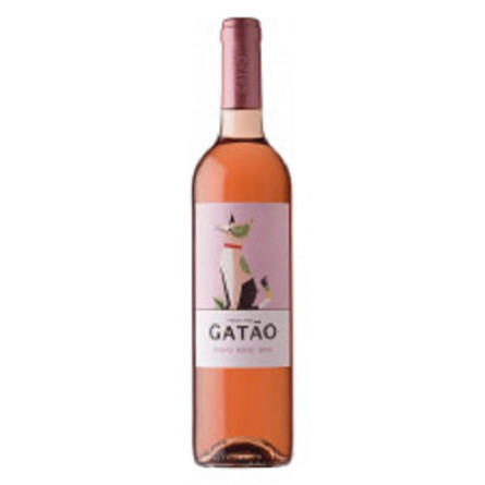 Вино Gatao Vinho Verde розовое полусухое 10.5% 0,75л