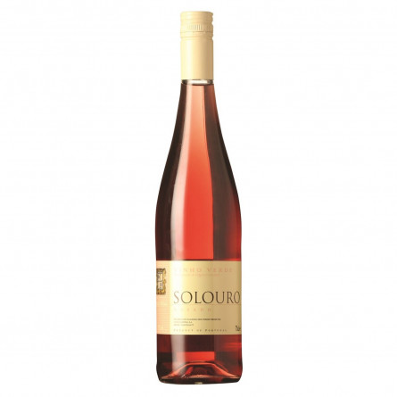 Вино Solouro Vinho Verde Rose розовое полусухое 10% 0,75л