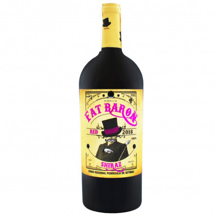 Вино Fat Baron Shiraz красное полусухое 14,5% 0,75л slide 1